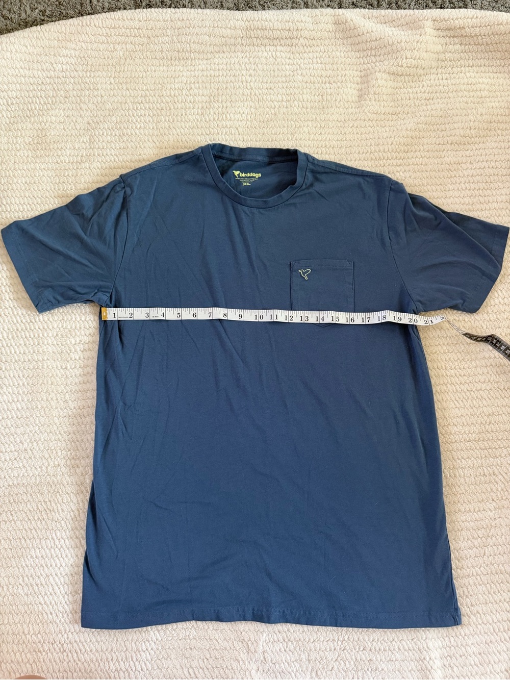 Birddogs Navy Short Sleeve Pocket Tee